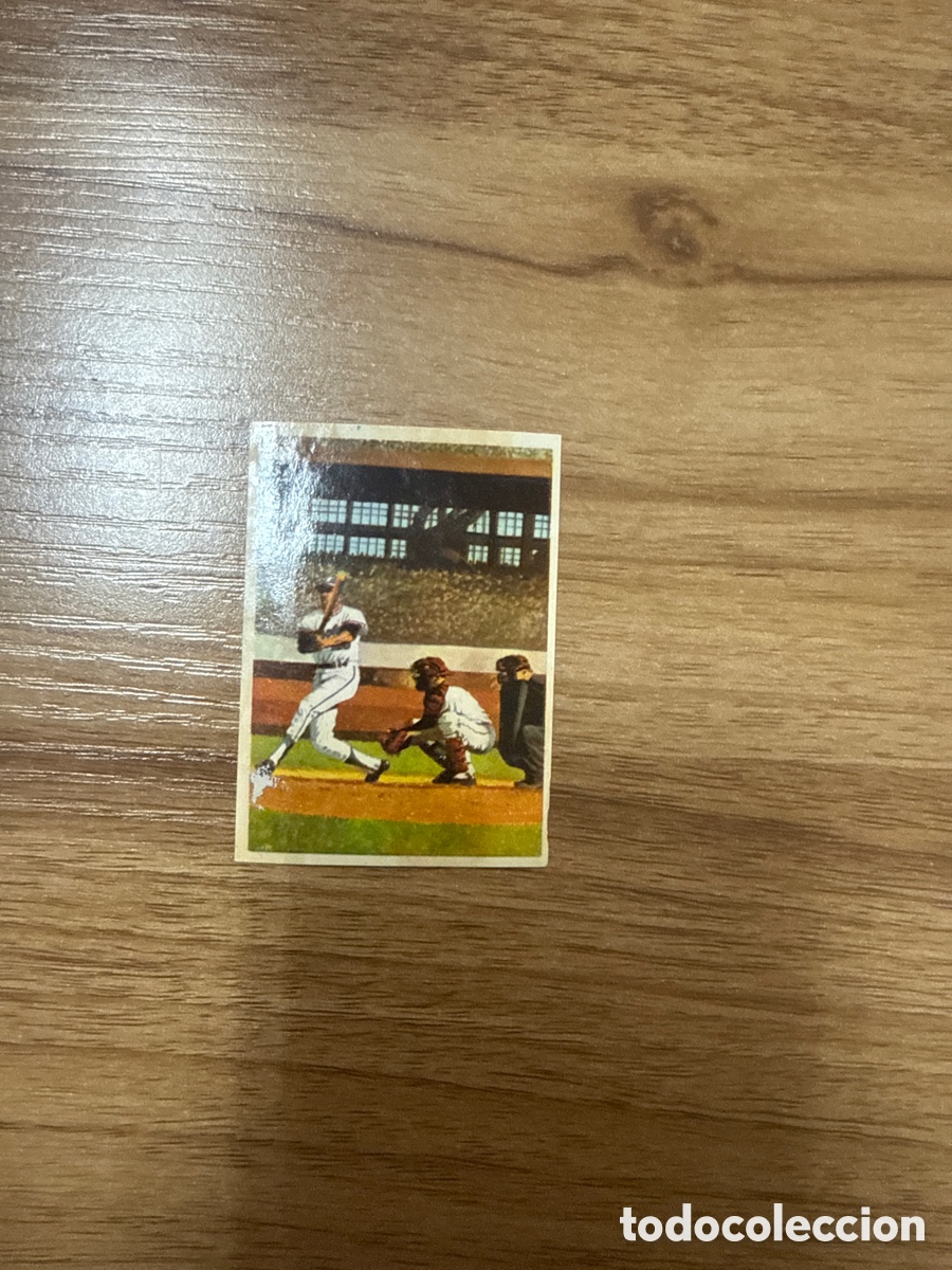 Colecionismo desportivo: 1967 YANKEE STADIUM ILUSTRACION MICKEY MANTLE JOE DIMAGGIO ? MIGUEL CONDE N&ordm; 68 BIMBO