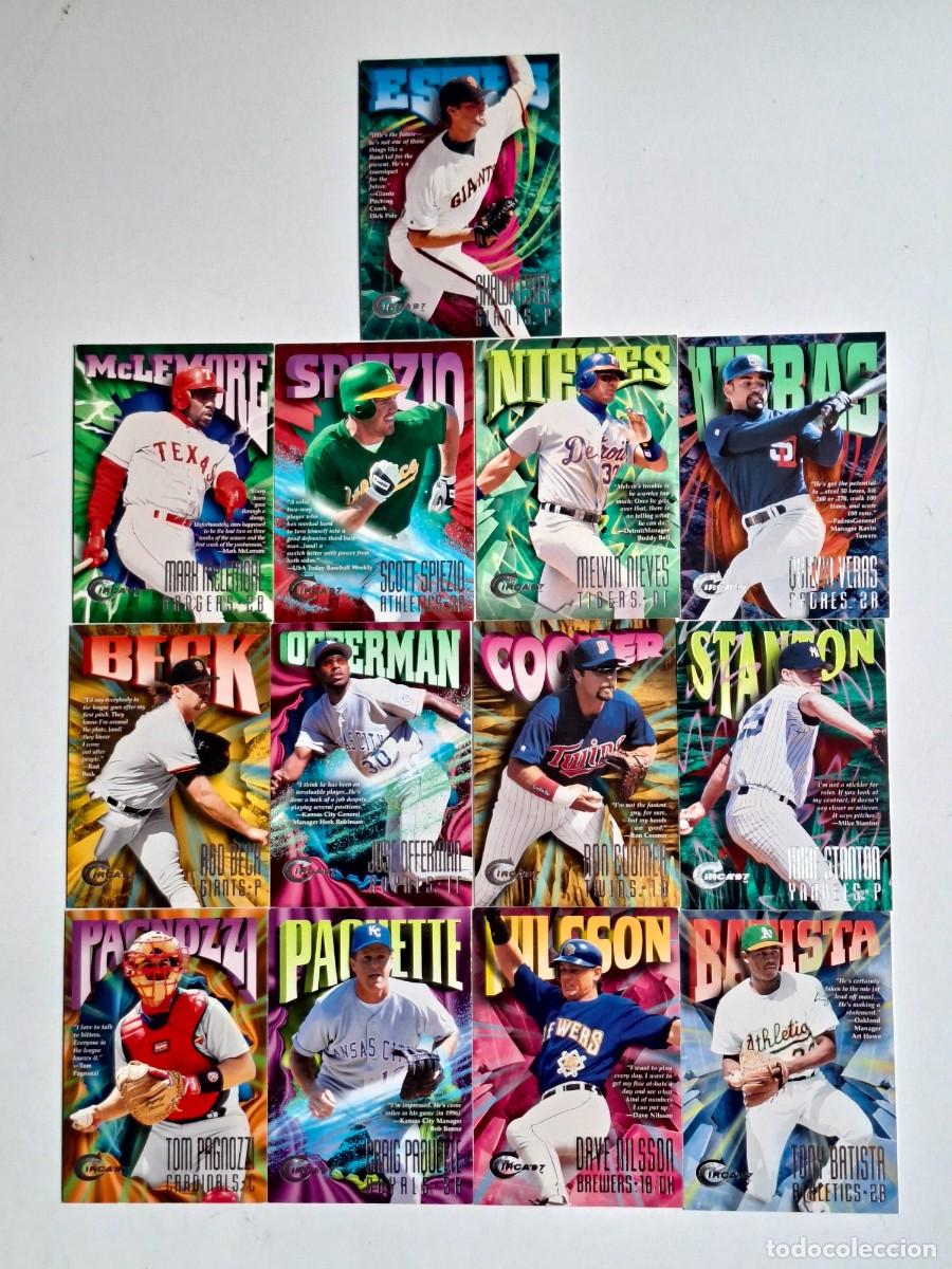 Sammelleidenschaft Sport: LOTE 13 CROMOS DE BEISBOL PACIFIC VANGUARD 2001 MLB