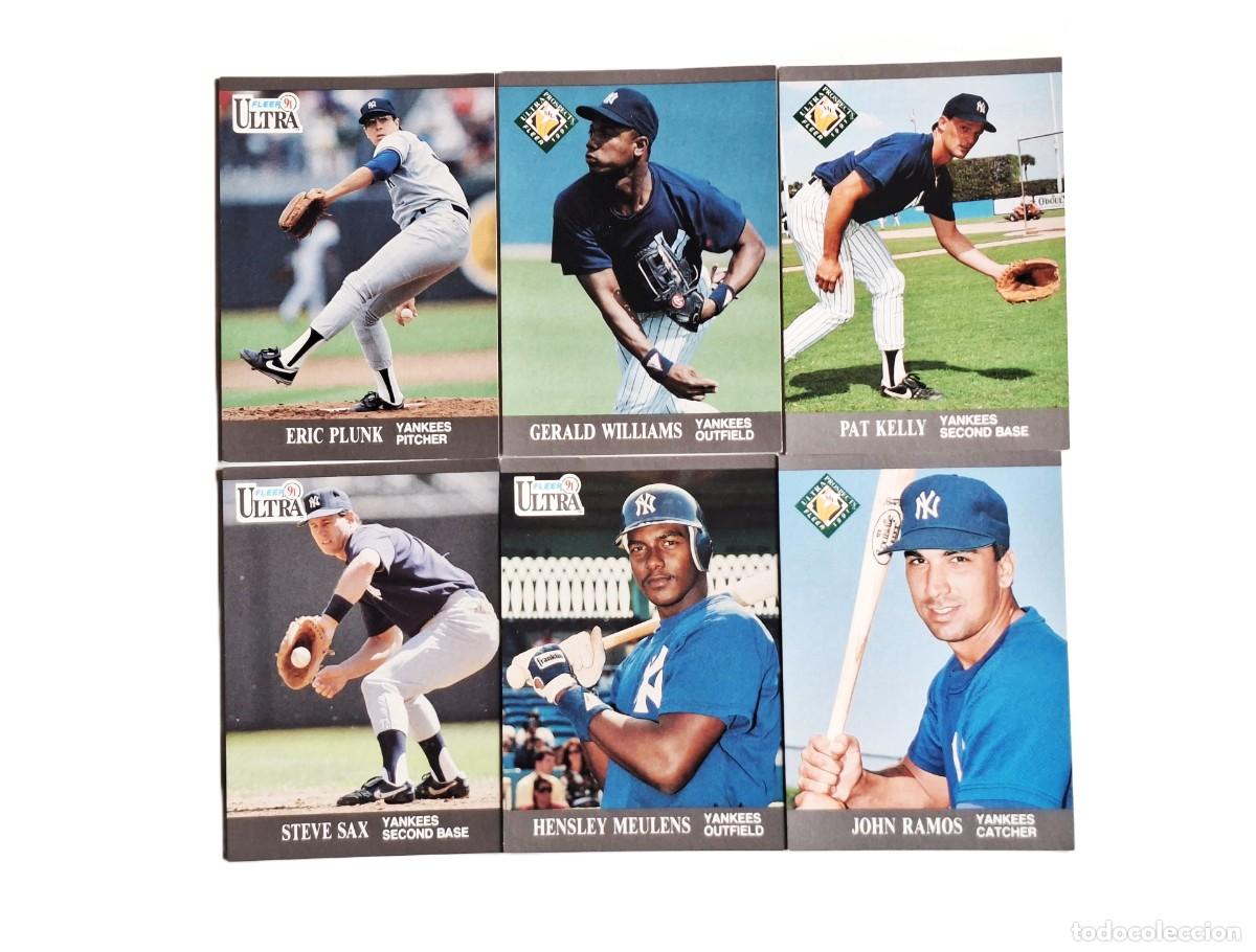 Sammelleidenschaft Sport: LOTE 6 CROMOS DE BEISBOL FLEERULTRA Y UPPER DECK VINTAGE 1993 - NEW YORK YANKEES