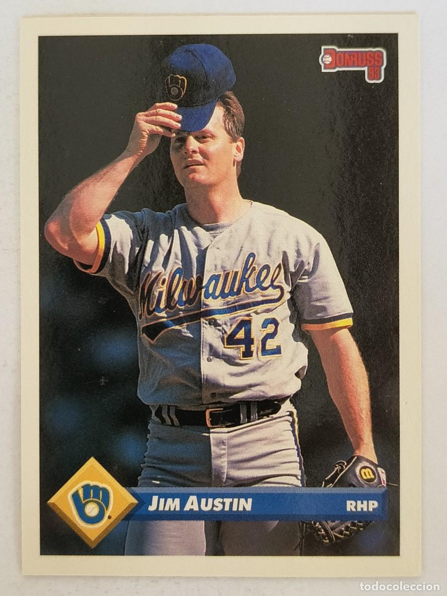 Colecionismo desportivo: #659 JIM AUSTIN (MILWAUKEE BREWERS) BEISBOL MLB 1993 DONRUSS