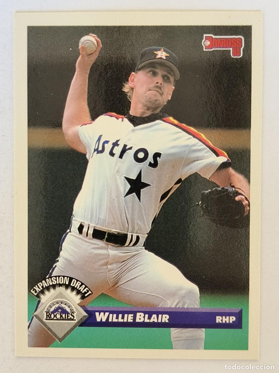 Colecionismo desportivo: #740 WILLIE BLAIR (COLORADO ROCKIES) BEISBOL MLB 1993 DONRUSS