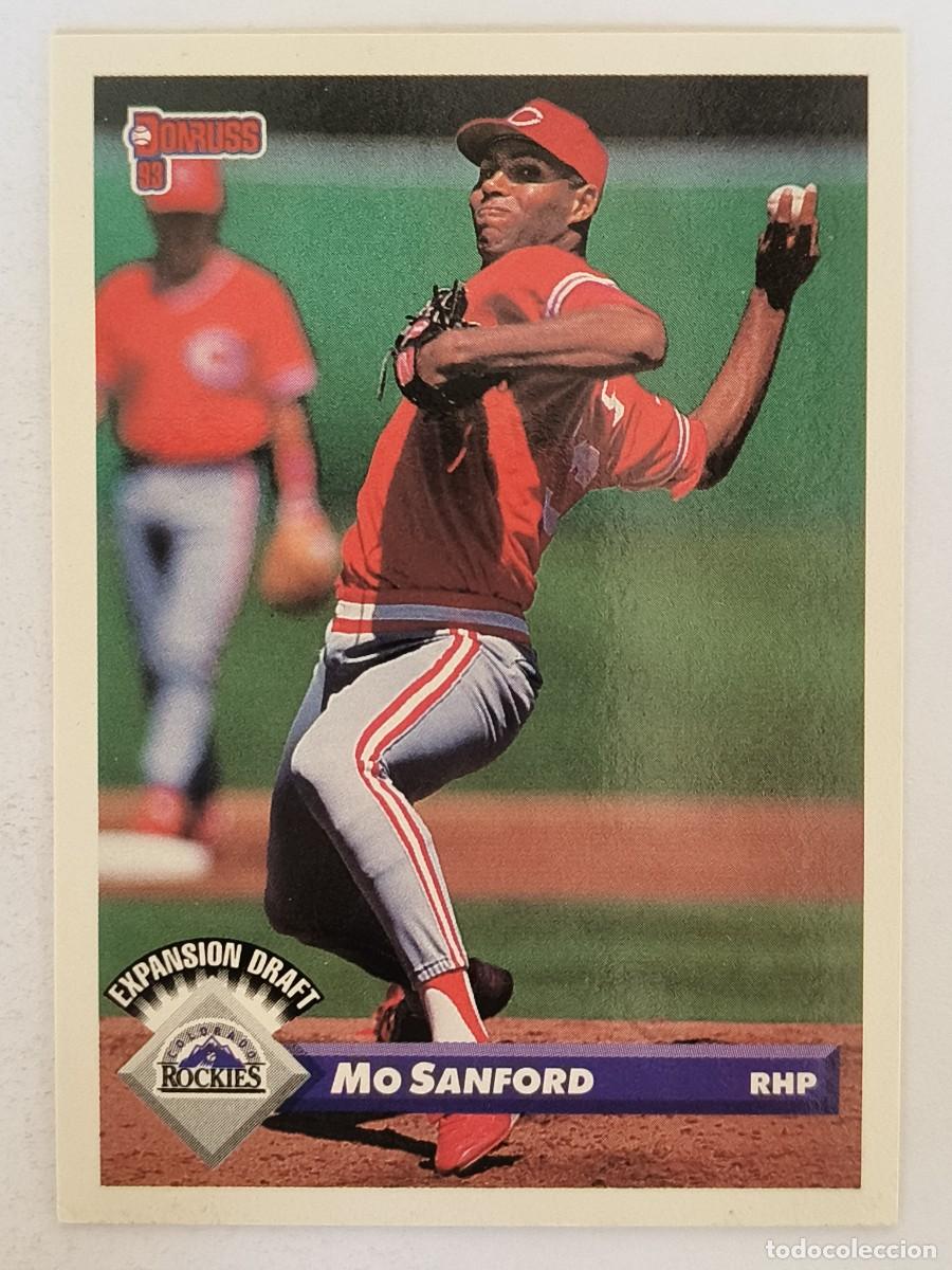 Colecionismo desportivo: #760 MO SANFORD (COLORADO ROCKIES) BEISBOL MLB 1993 DONRUSS