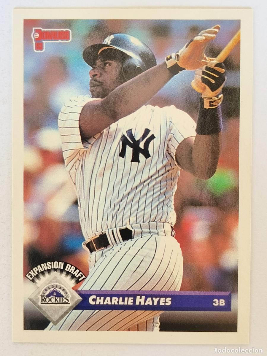 Colecionismo desportivo: #776 CHARLIE HAYES (COLORADO ROCKIES) BEISBOL MLB 1993 DONRUSS