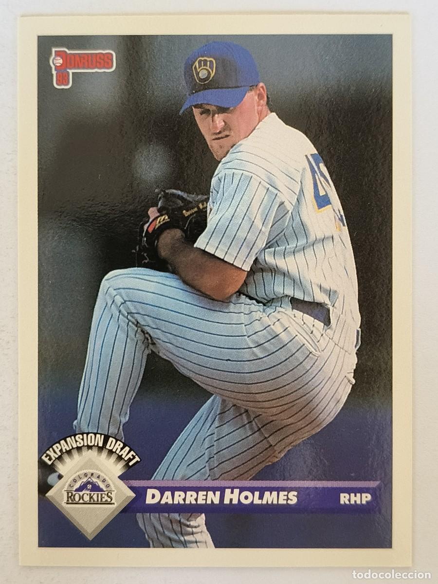 Collezionismo sportivo: #779 DARREN HOLMES (COLORADO ROCKIES) BEISBOL MLB 1993 DONRUSS