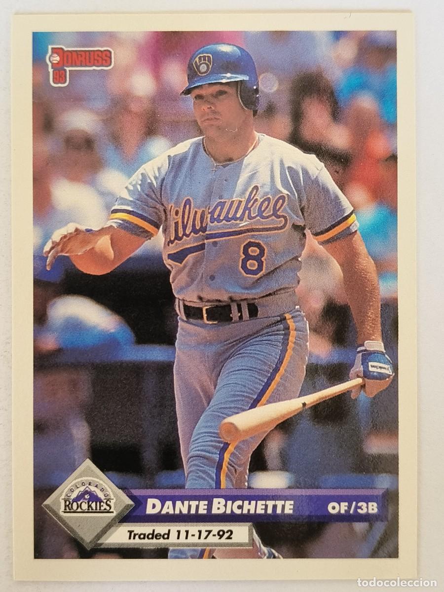 Collezionismo sportivo: #783 DANTE BICHETTE (COLORADO ROCKIES) BEISBOL MLB 1993 DONRUSS