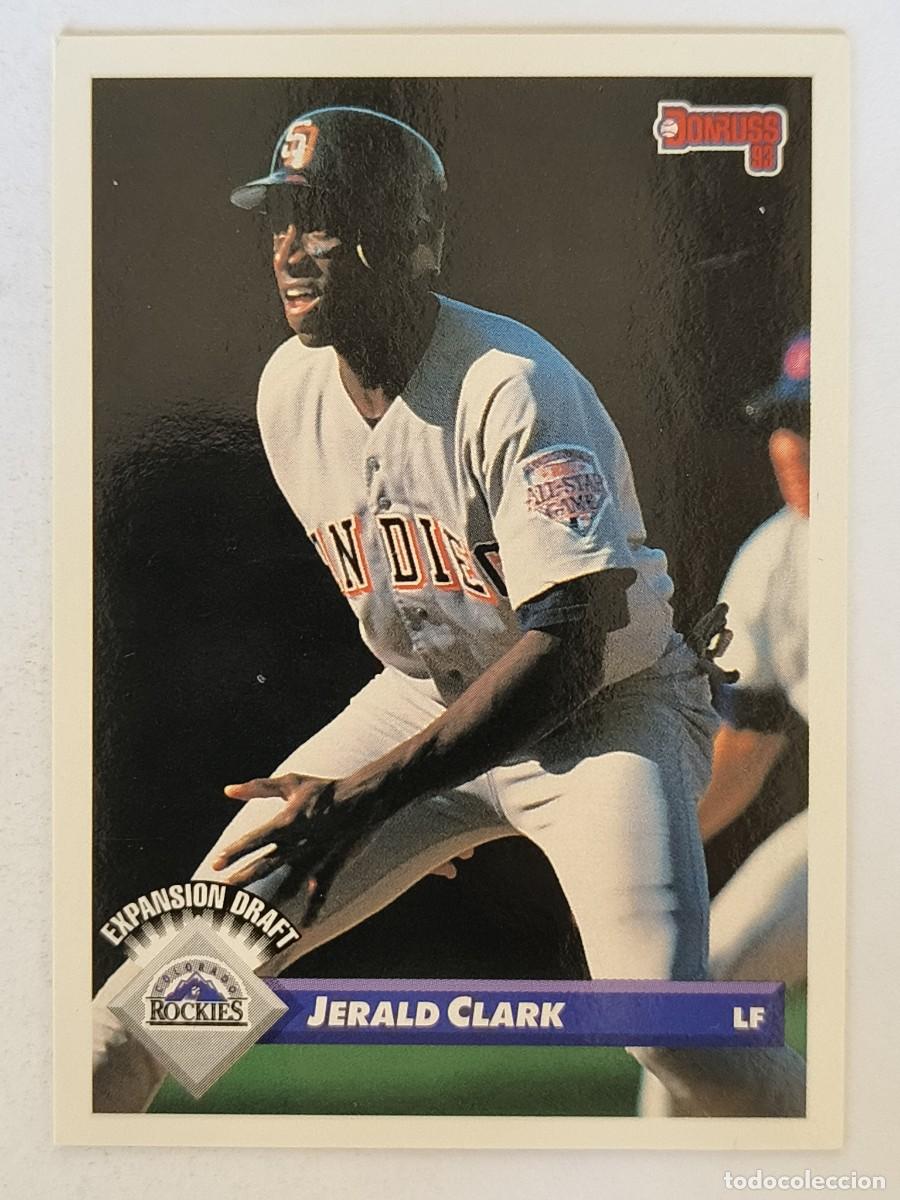 Collezionismo sportivo: #790 JERALD CLARK (COLORADO ROCKIES) BEISBOL MLB 1993 DONRUSS