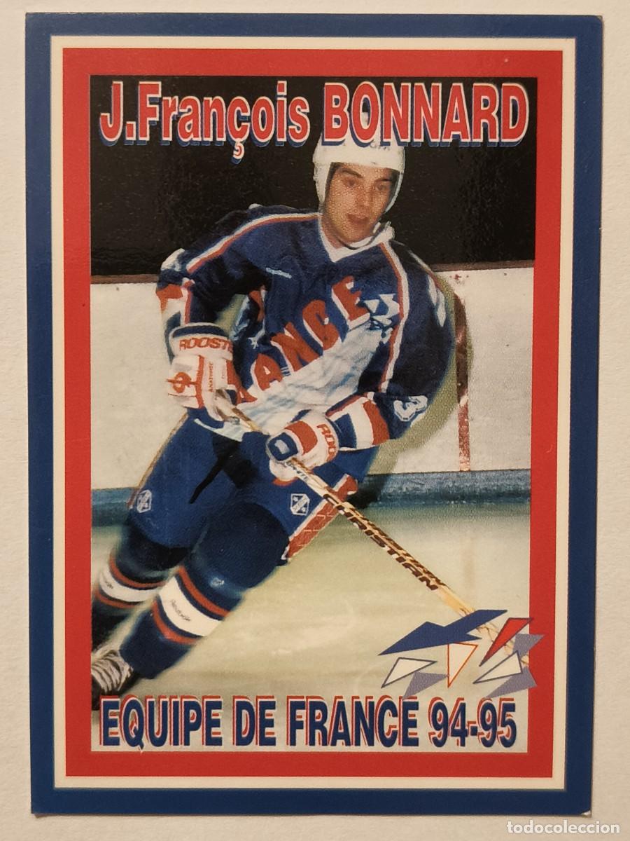 Collezionismo sportivo: #JEAN FRAN&Ccedil;OIS BONNARD (FRANCIA) HOCKEY HIELO 94/95 TF1