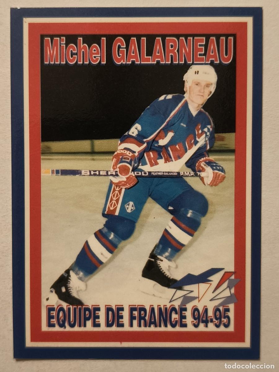 Sammelleidenschaft Sport: #MICHEL GALARNEAU (FRANCIA) HOCKEY HIELO 94/95 TF1