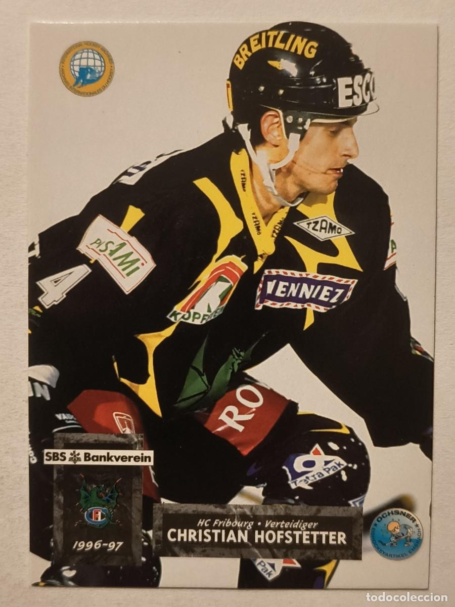 Collezionismo sportivo: #210 CHRISTIAN HOFSTETTER (H.C. FRIBOURG) HOCKEY HIELO IHA HNL SUIZA 1996/1997