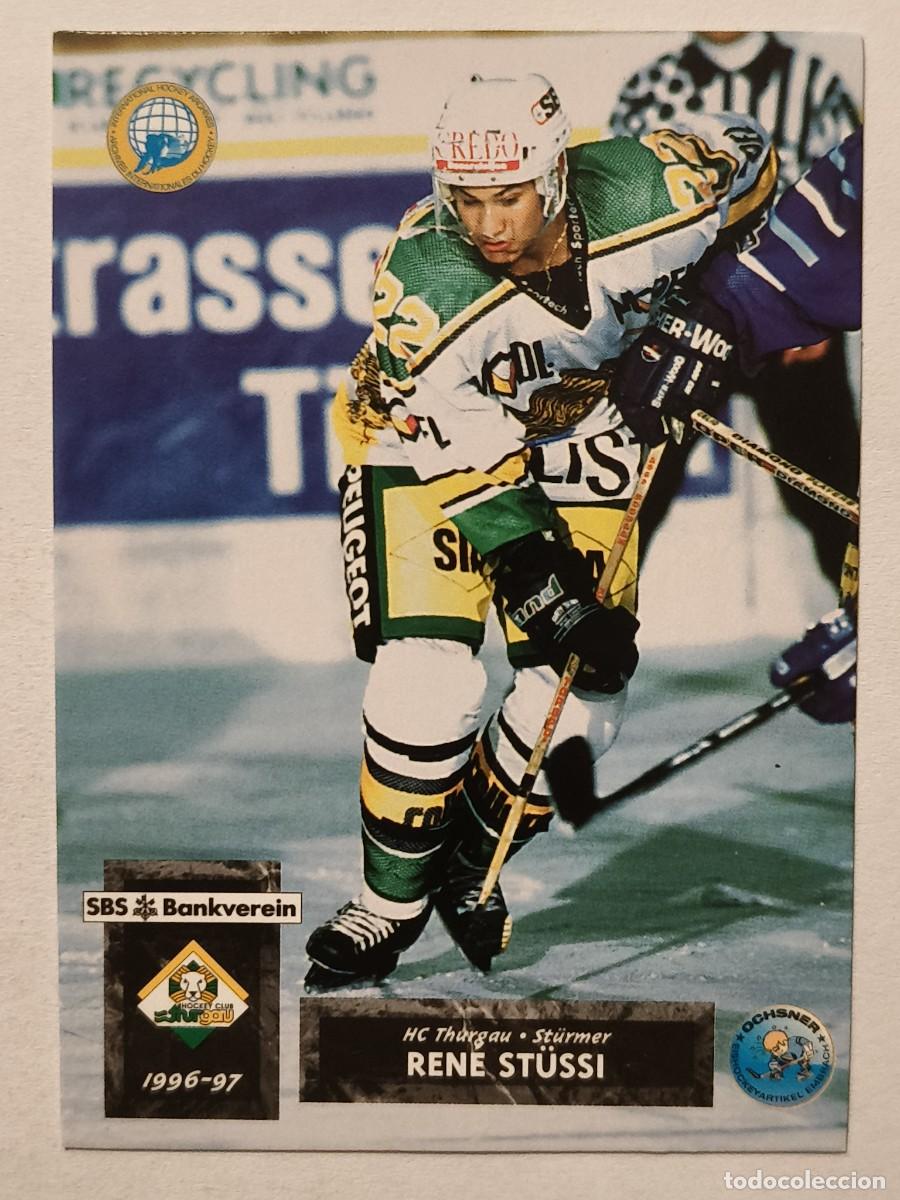 Collezionismo sportivo: #312 RENE STUSSI (H.C. THURGAU) HOCKEY HIELO IHA HNL SUIZA 1996/1997