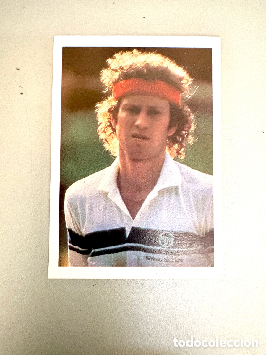 Collezionismo sportivo: Cromo John McEnroe N&ordm; 216 - Show de Estrellas 1982 - Tenis