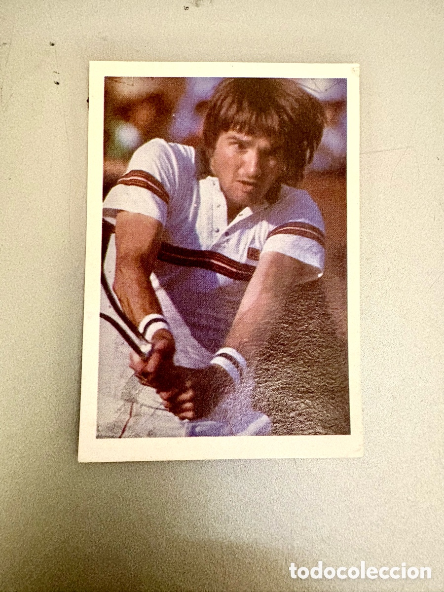 Sports collectibles: Cromo Jimmy Connors N&ordm; 213 - Tenis USA - Show de Estrellas 1982 MAGA