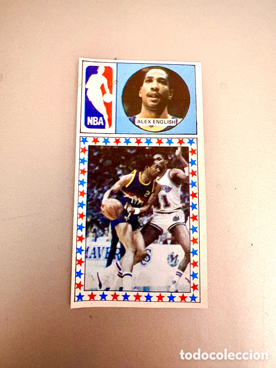 Collezionismo sportivo: Cromo Alex English N&ordm; 175 - J. Merchante Baloncesto Liga 1986/87 - NBA Denver Nuggets
