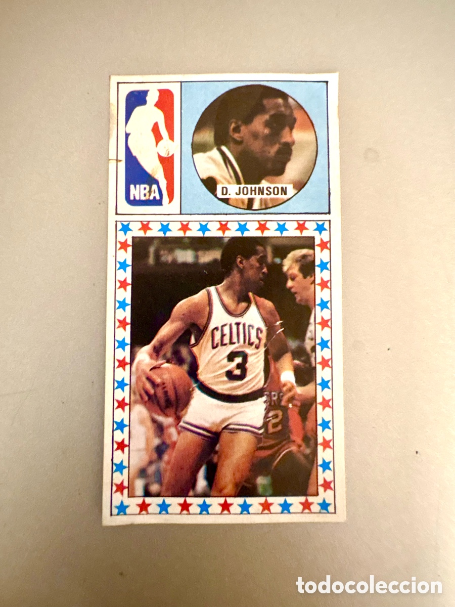 Collezionismo sportivo: Cromo Dennis Johnson N&ordm; 172 - J. Merchante Baloncesto Liga 1986/87 - Boston Celtics NBA