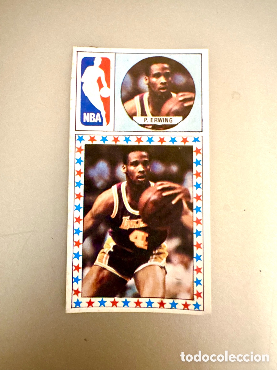 Collezionismo sportivo: JOYA - Cromo NBA 1985/86 Merchante N&ordm; 165 - Patrick Ewing (Error Byron Scott / Errata Erwing)