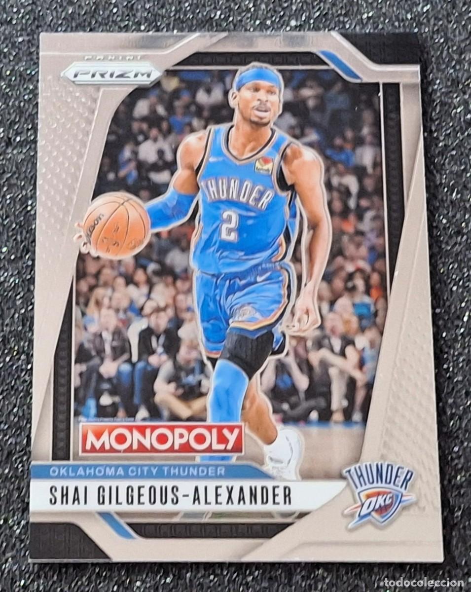 Sports collectibles: Shai Gilgeous-Alexander Oklahoma City Thunder Panini Prizm Monopoly #79