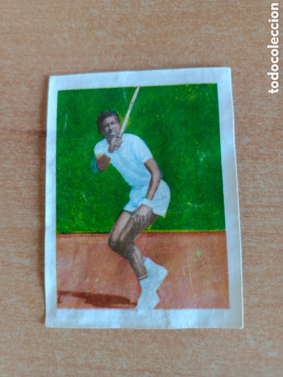 Coleccionismo deportivo: CROMO ROOKIE ARTHUR ASHE EDITORIAL RUIZ ROMERO ESPA&Ntilde;A. DESPEGADO EN BUEN ESTADO. VER IMAGEN