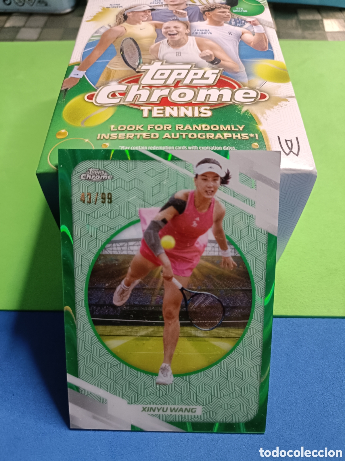 Sammelleidenschaft Sport: 2026 Topps chrome tennis - 37 Numerada 43/99 Xinyu wang