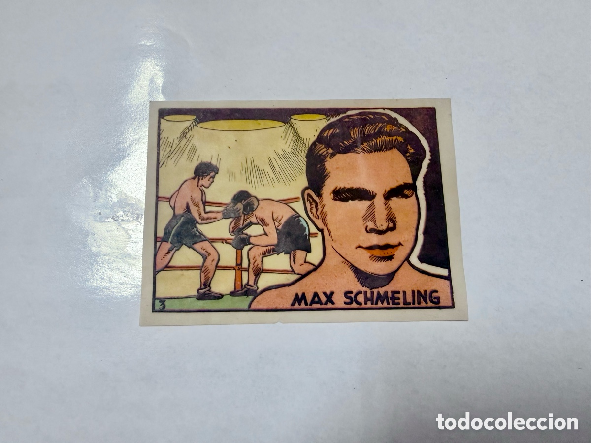 Sammelleidenschaft Sport: 1939 MAX SCHMELING BOXEO N&ordm; 3 BRUGUERA SIN PEGAR MUY DIFICIL