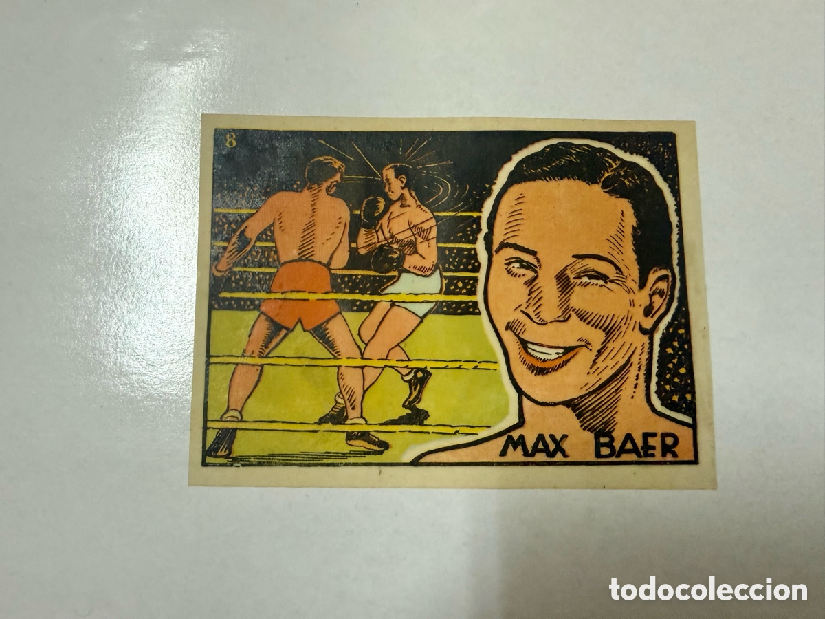 Sammelleidenschaft Sport: 1939 MAX BAER BOXEO N&ordm; 8 BRUGUERA SIN PEGAR MUY DIFICIL