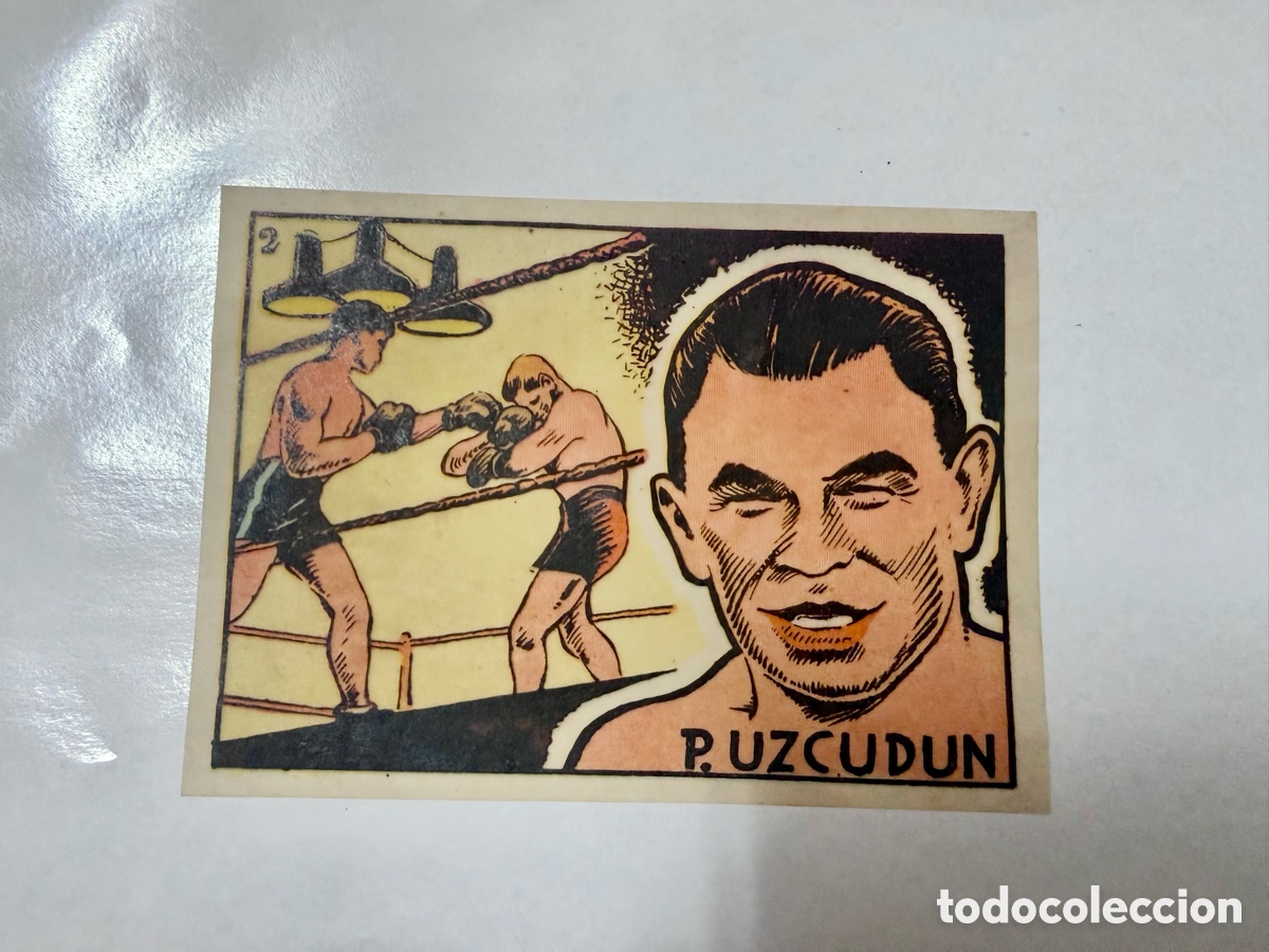 Sammelleidenschaft Sport: 1939 PAULINO UZCUDUN BOXEO N&ordm; 2 BRUGUERA SIN PEGAR MUY DIFICIL