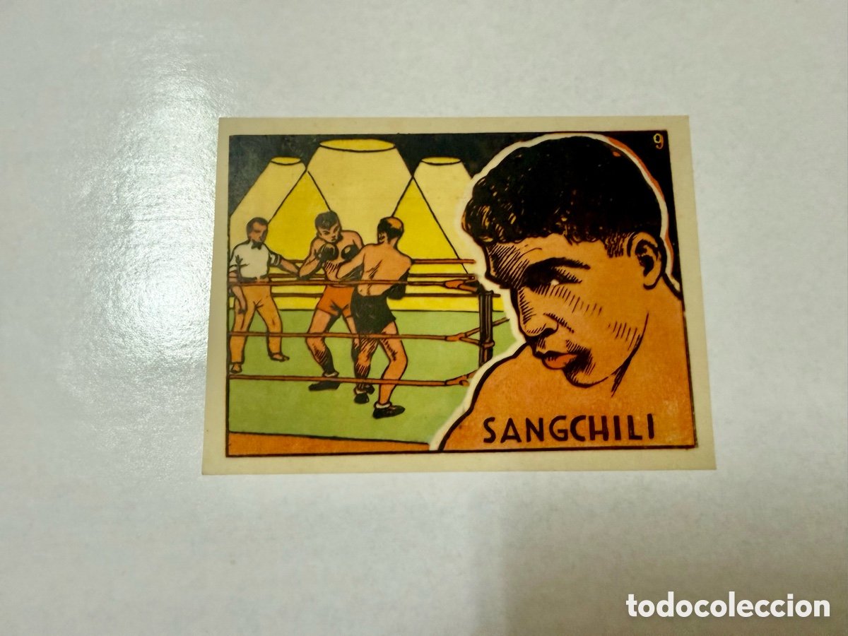 Sammelleidenschaft Sport: 1939 SANGCHILI BOXEO N&ordm; 9 BRUGUERA SIN PEGAR