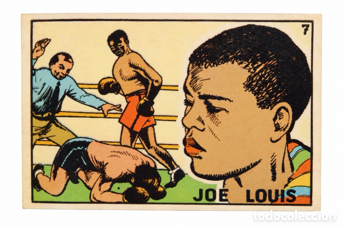 Sammelleidenschaft Sport: 1939 JOE LOUIS BOXEO N&ordm; 7 BRUGUERA SIN PEGAR