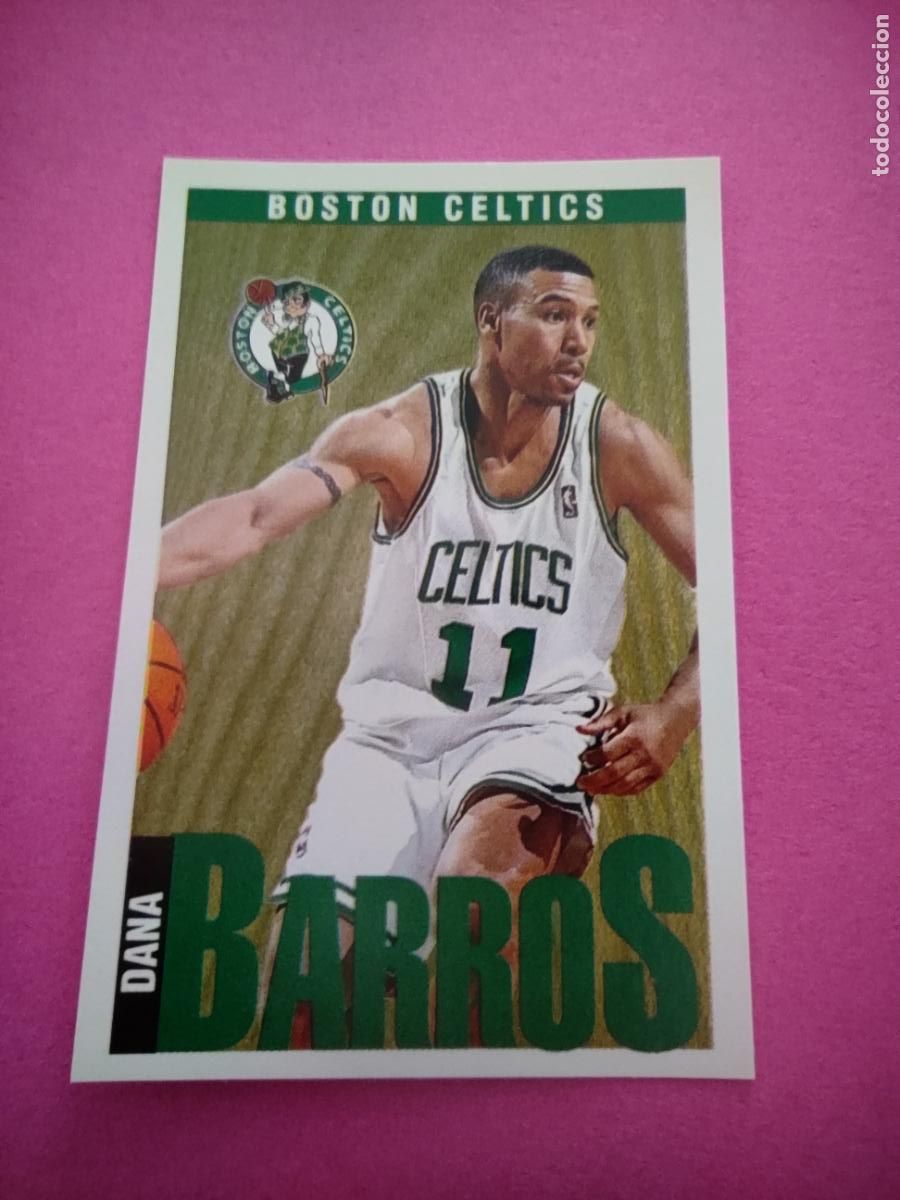 Coleccionismo deportivo: 4 - DANA BARROS (BOSTON CELTICS) 96 97 - CROMO PANINI NBA BASKETBALL 1996 1997