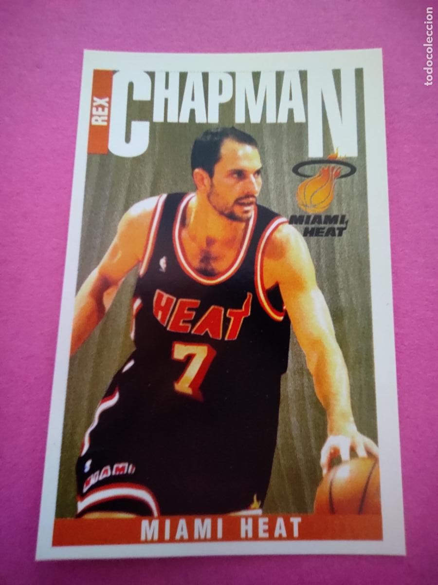Coleccionismo deportivo: 14 - REX CHAPMAN (MIAMI HEAT) 96 97 - CROMO PANINI NBA BASKETBALL 1996 1997