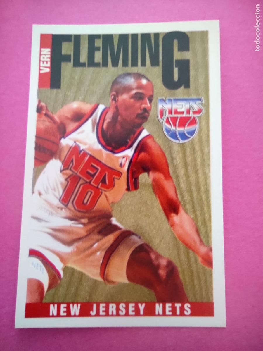 Coleccionismo deportivo: 24 - VERN FLEMING (NEW JERSEY NETS) 96 97 - CROMO PANINI NBA BASKETBALL 1996 1997