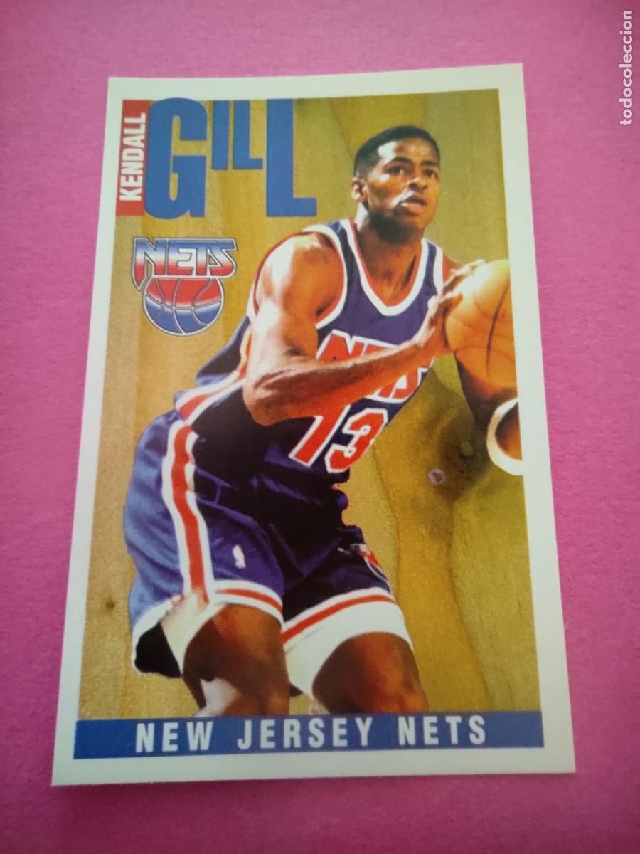 Coleccionismo deportivo: 25 - KENDALL GILL (NEW JERSEY NETS) 96 97 - CROMO PANINI NBA BASKETBALL 1996 1997