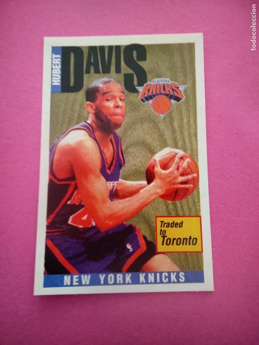 Coleccionismo deportivo: 33 - HUBERT DAVIS (NEW YORK KNICKS) 96 97 - CROMO PANINI NBA BASKETBALL 1996 1997