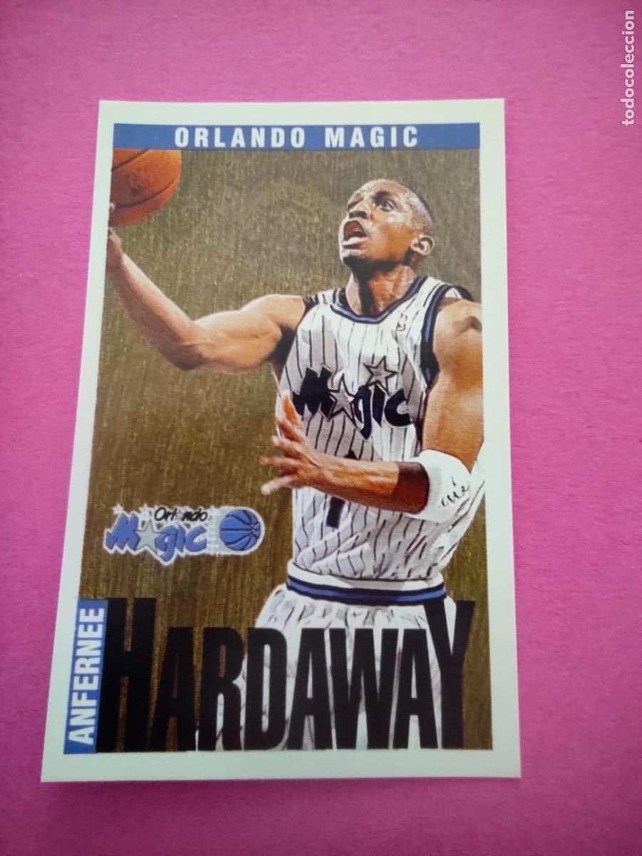 Coleccionismo deportivo: 42 - ANFERNEE HARDAWAY (ORLANDO MAGIC) 96 97 - CROMO PANINI NBA BASKETBALL 1996 1997