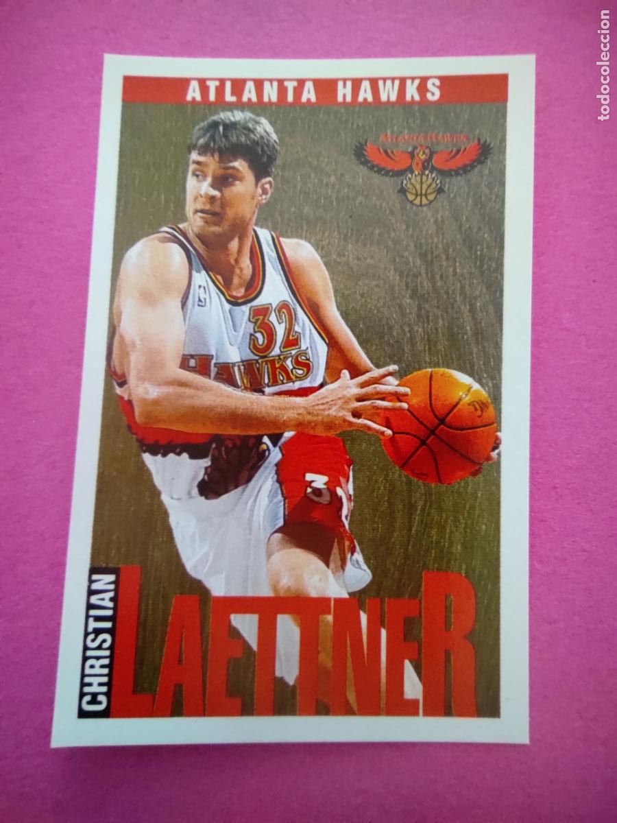 Coleccionismo deportivo: 71 - CHRISTIAN LAETTNER (ATLANTA HAWKS) 96 97 - CROMO PANINI NBA BASKETBALL 1996 1997