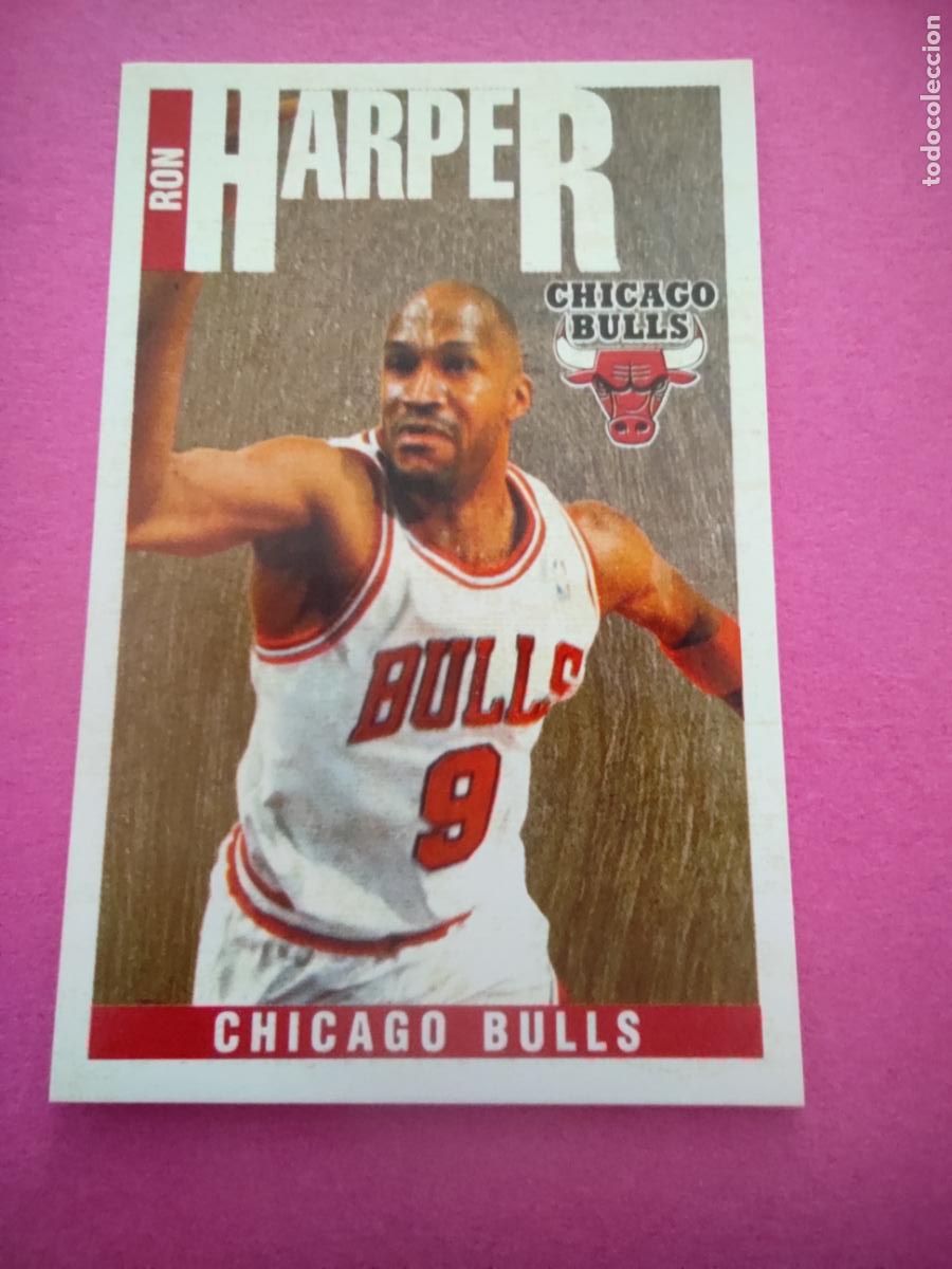 Coleccionismo deportivo: 86 - RON HARPER (CHICAGO BULLS) 96 97 - CROMO PANINI NBA BASKETBALL 1996 1997