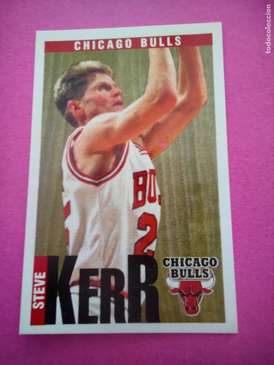 Coleccionismo deportivo: 87 - STEVE KERR (CHICAGO BULLS) 96 97 - CROMO PANINI NBA BASKETBALL 1996 1997