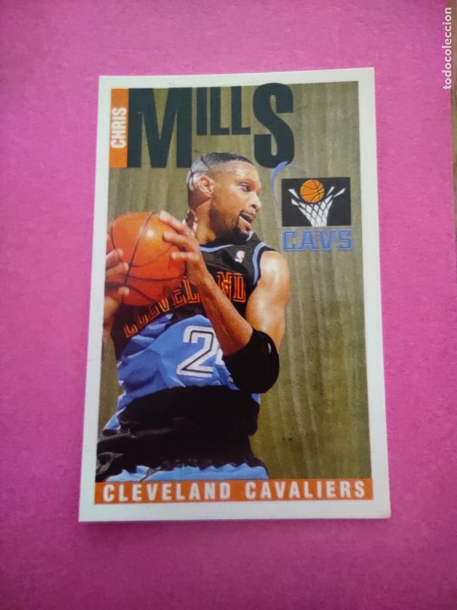 Coleccionismo deportivo: 99 - CHRIS MILLS (CLEVELAND CAVALIERS) 96 97 - CROMO PANINI NBA BASKETBALL 1996 1997