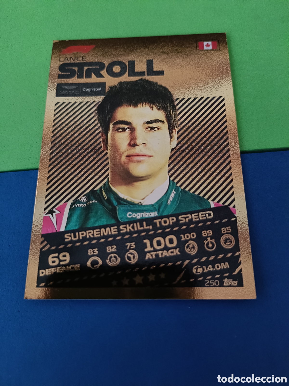 Coleccionismo deportivo: Topps Turbo Attax F&oacute;rmula uno F1 2021 - 250 Stroll supreme skill