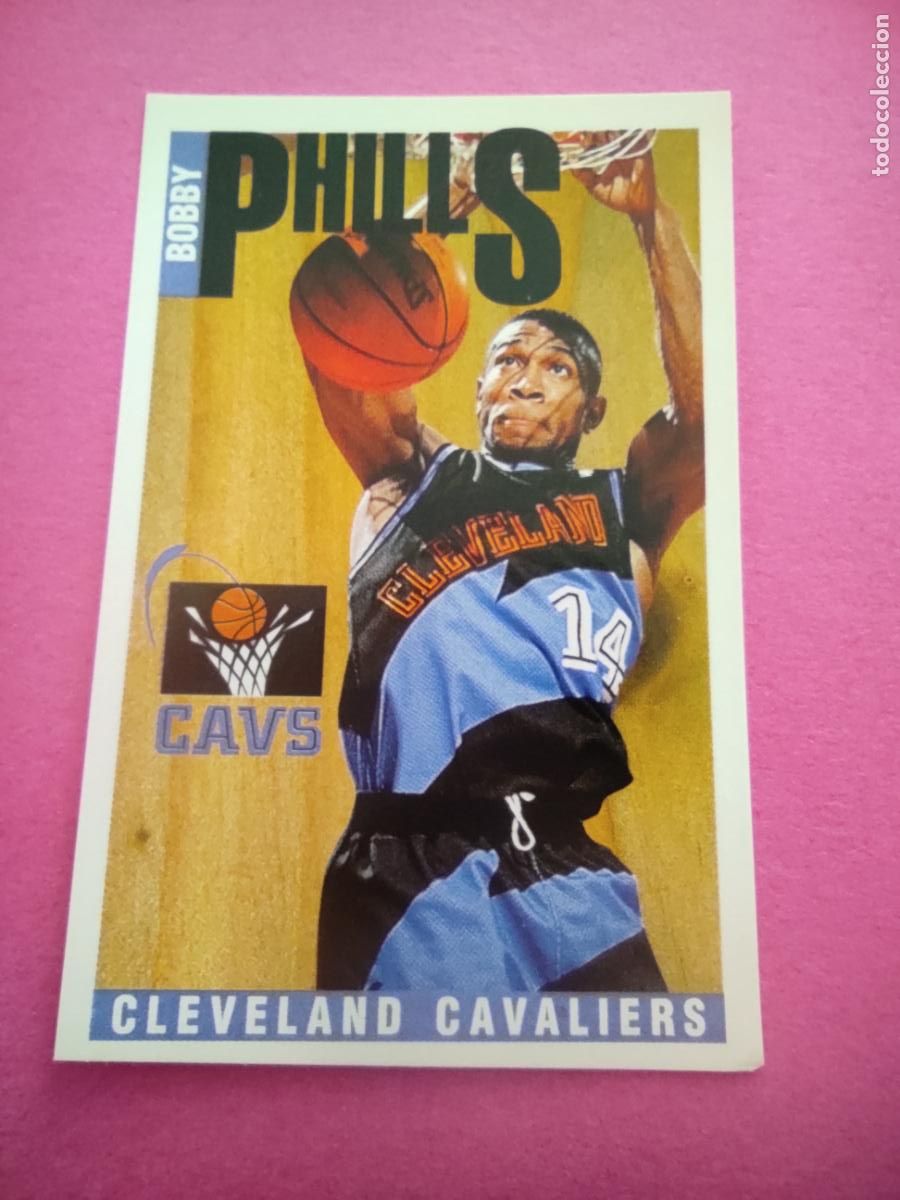 Coleccionismo deportivo: 100 - BOBBY PHILLS (CLEVELAND CAVALIERS) 96 97 - CROMO PANINI NBA BASKETBALL 1996 1997