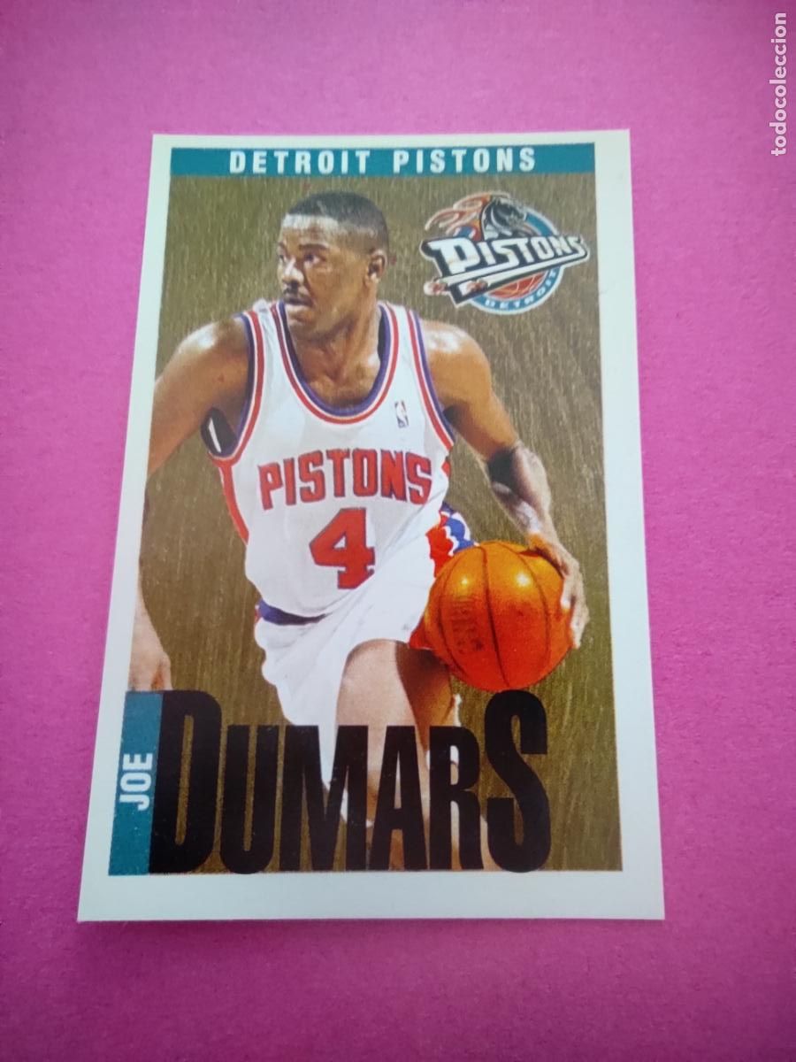 Coleccionismo deportivo: 103 - JOE DUMARS (DETROIT PISTONS) 96 97 - CROMO PANINI NBA BASKETBALL 1996 1997