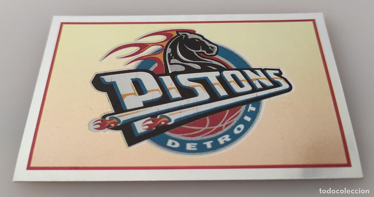 Coleccionismo deportivo: 108 - LOGO (DETROIT PISTONS) 96 97 - CROMO PANINI NBA BASKETBALL 1996 1997
