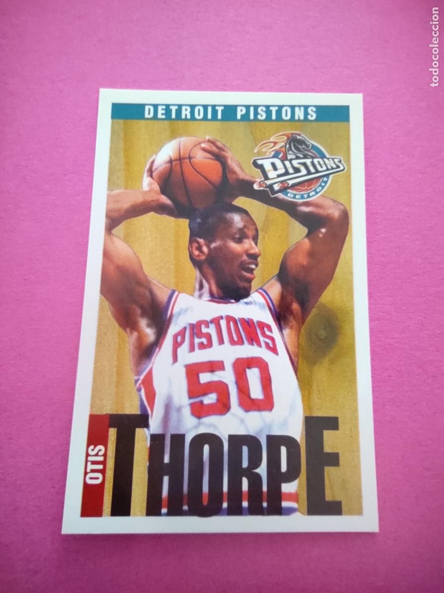 Coleccionismo deportivo: 111 - OTIS THORPE (DETROIT PISTONS) 96 97 - CROMO PANINI NBA BASKETBALL 1996 1997