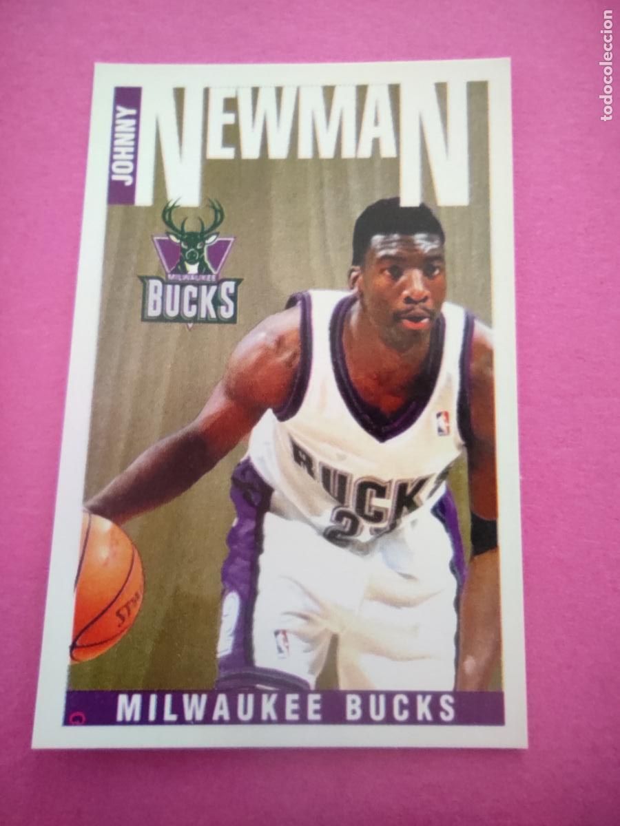 Coleccionismo deportivo: 127 - JOHNNY NEWMAN (MILWAUKEE BUCKS) 96 97 - CROMO PANINI NBA BASKETBALL 1996 1997