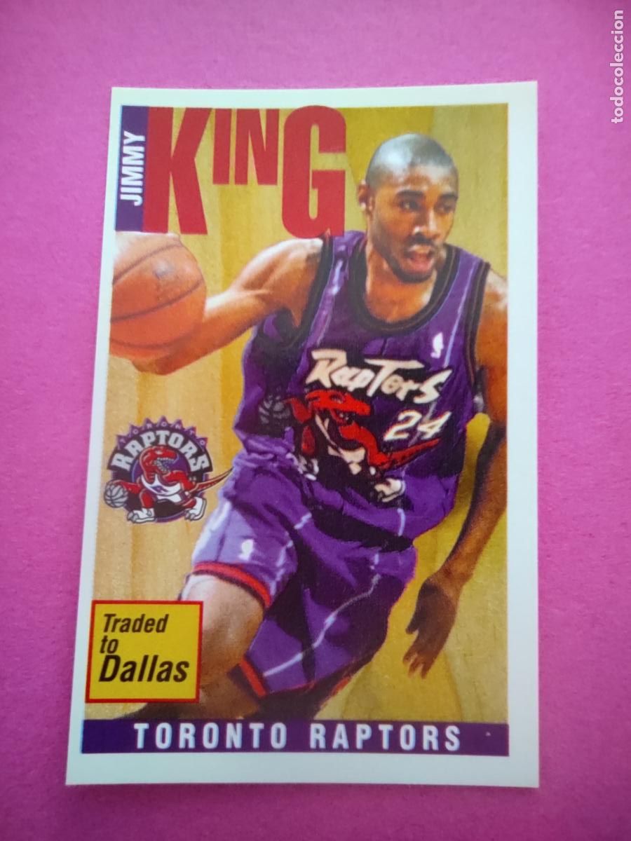 Coleccionismo deportivo: 131 - JIMMY KING (TORONTO RAPTORS) 96 97 - CROMO PANINI NBA BASKETBALL 1996 1997