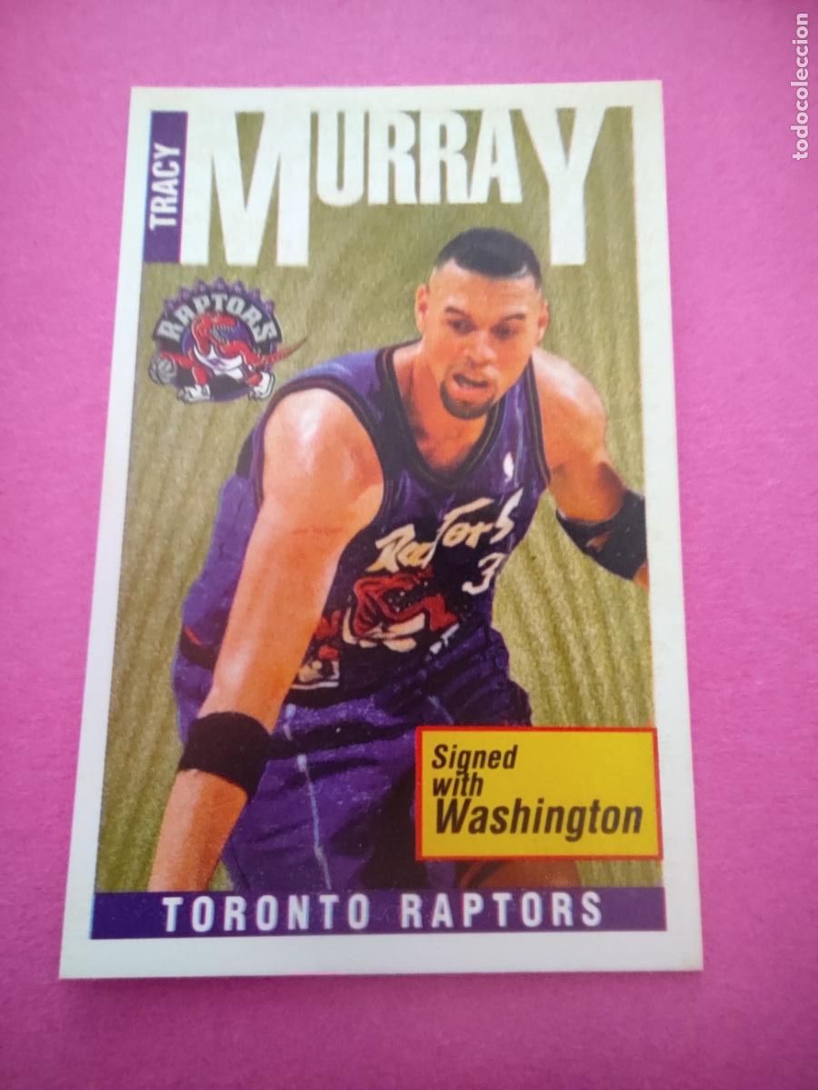 Coleccionismo deportivo: 133 - TRACY MURRAY (TORONTO RAPTORS) 96 97 - CROMO PANINI NBA BASKETBALL 1996 1997
