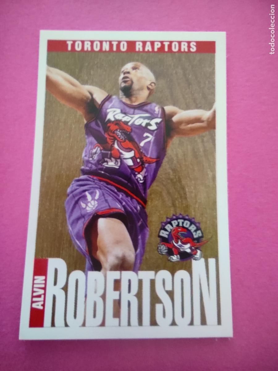 Coleccionismo deportivo: 134 - ALVIN ROBERTSON (TORONTO RAPTORS) 96 97 - CROMO PANINI NBA BASKETBALL 1996 1997