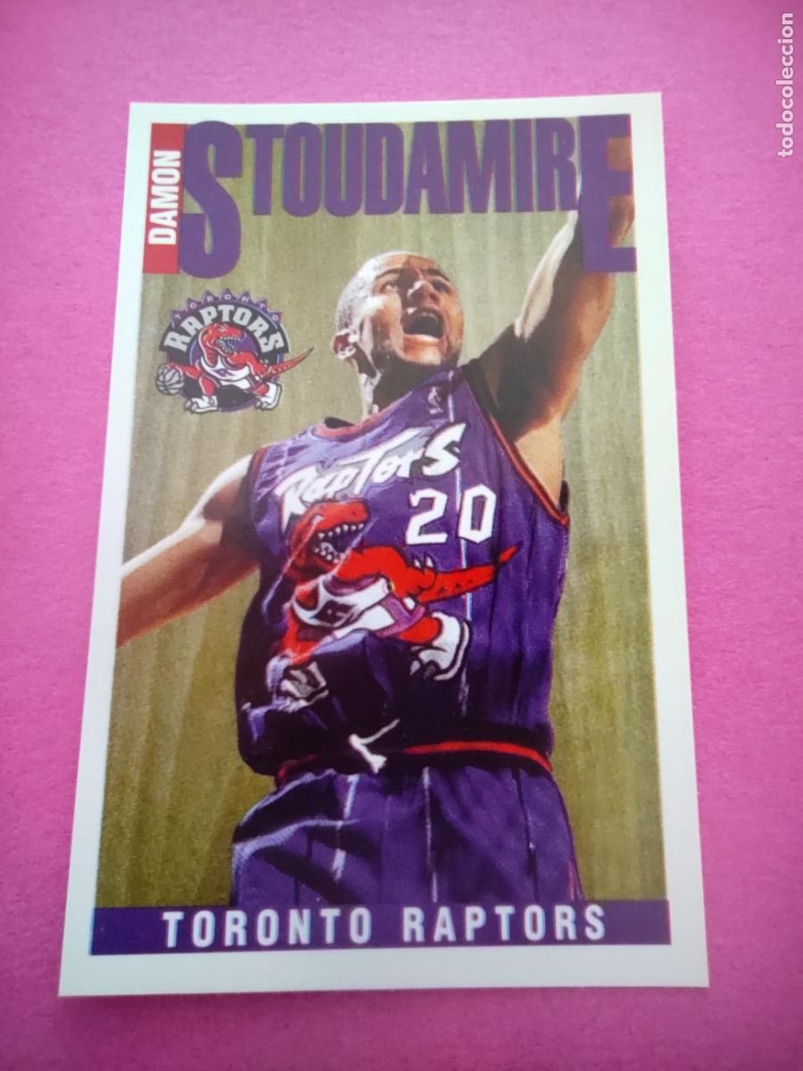 Coleccionismo deportivo: 137 - DAMON STOUDAMIRE (TORONTO RAPTORS) 96 97 - CROMO PANINI NBA BASKETBALL 1996 1997