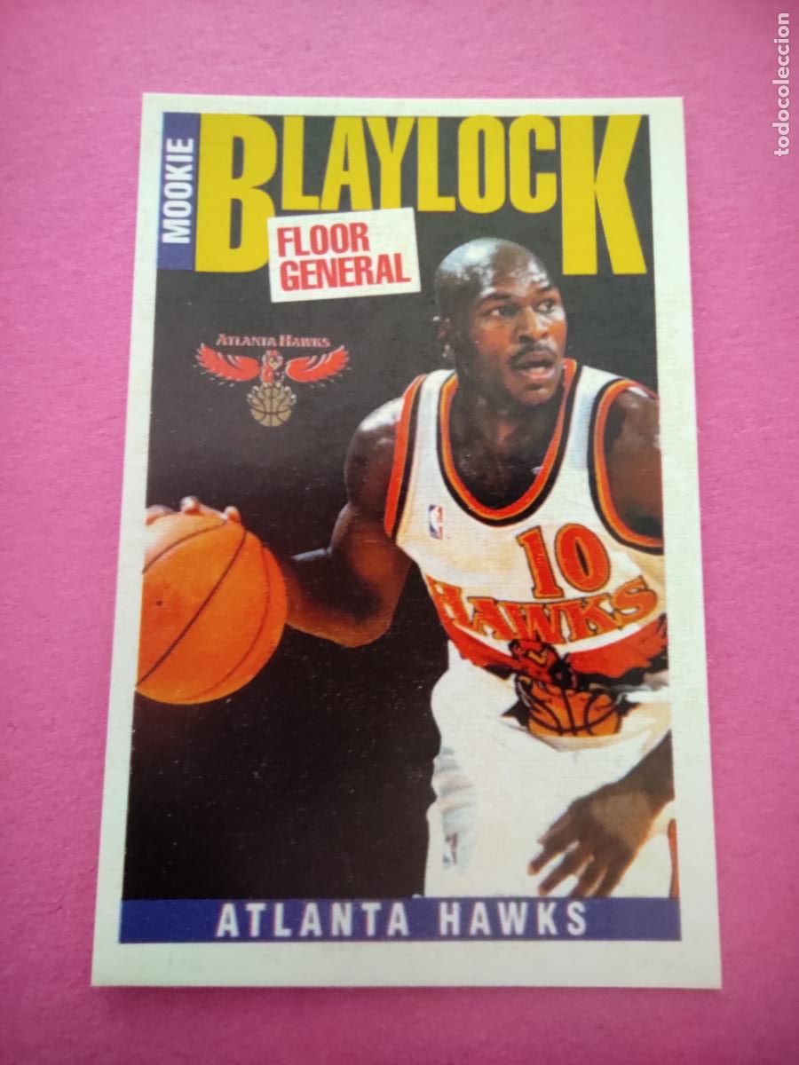 Coleccionismo deportivo: 139 - MOOKIE BLAYLOCK (ATLANTA HAWKS) GENERALS FLOOR 96 97 - CROMO PANINI NBA BASKETBALL 1996 1997