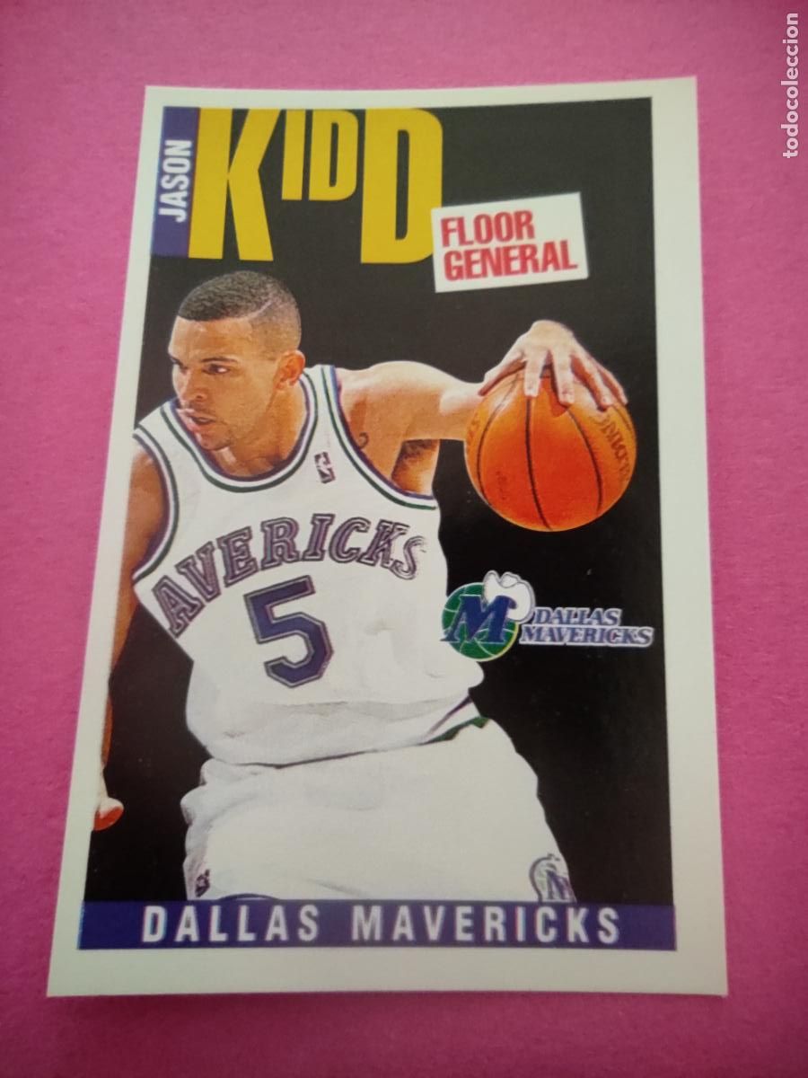 Coleccionismo deportivo: 143 - JASON KIDD (DALLAS MAVERICKS) GENERALS FLOOR 96 97 - CROMO PANINI NBA BASKETBALL 1996 1997