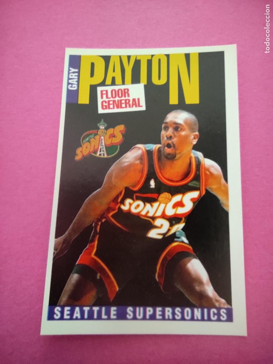 Coleccionismo deportivo: 144 - GARY PAYTON (SEATTLE SUPERSONICS) GENERALS FLOOR 96 97 - CROMO PANINI NBA BASKETBALL 1996 1997